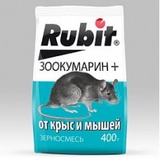Рубит ЗООКУМАРИН+зерновая смесь 400г (25шт)А-5152