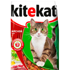 Корм для кошек сухой Kitekаt Мясной пир 15кг