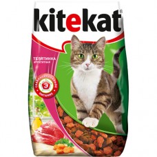 Корм для кошек сухой Kitekat телятина аппетит 15кг
