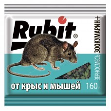 Рубит ЗООКУМАРИН+зерновая смесь 160г (30 шт) 24985