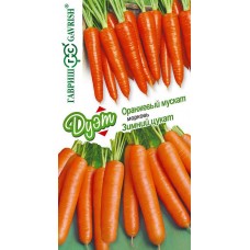 Морковь Оранжевый мускат+Зимний цукат автор. серия Дуэт 4 г Н17